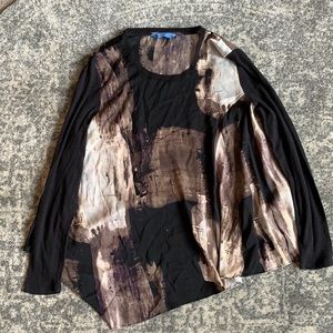 Simply Vera Vera Wang Asymmetrical Hem Tunic